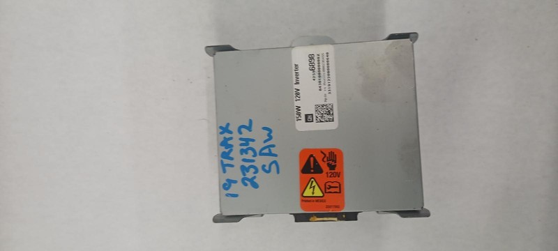 2019 CHEVROLET TRAX DC Converter Inverter 42596898 OEM 19 20