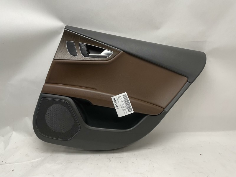 2012-2017 AUDI A7 S7 RH PASSENGER RIGHT SIDE REAR DOOR TRIM PANEL OEM