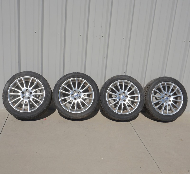 2007 - 2010 Volvo C70 Wheel 17x7.5" Aluminum Alloy 14-Spoke OEM 30633786 SET