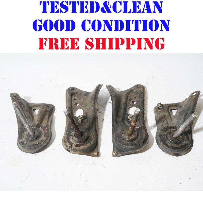 04 - 08 TOYOTA SOLARA 3.3L FRONT STABILIZER BAR RETAINER BRACKET SET OF 4 OEM