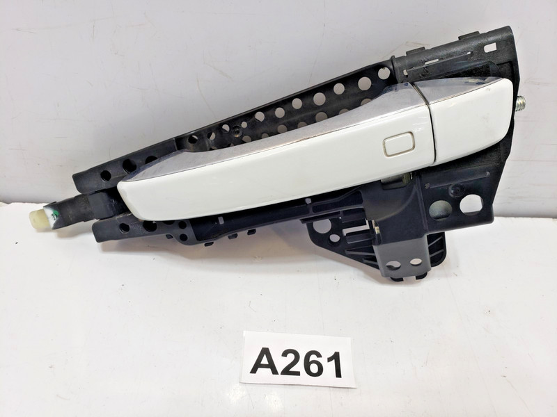 ✅ 12-18 OEM Audi S7 A6 A7 S6 RS7 Rear Left Driver Exterior Door Handle White