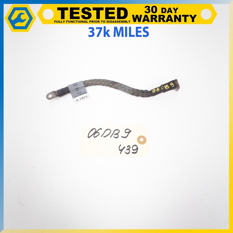 05-16 ASTON MARTIN DB9 DBS VANTAGE GROUND EARTH BRAID CABLE WIRING HARNESS OEM