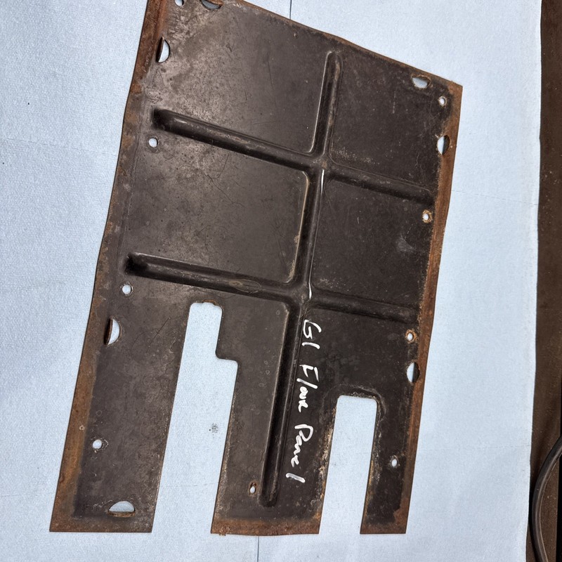 Yamaha G1 Vintage Gas Two Stroke Golf Cart Floor Panel