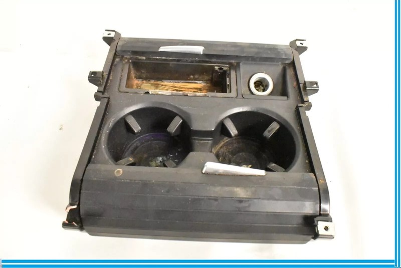 07-13 BMW X5 E70 Center Console Cup Holder W/ Ash Tray Black OEM