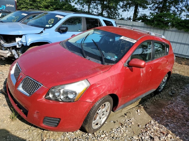 2009 Pontiac Vibe Rack and Pinion Assembly OEM 117k Miles AWD Red 19184331