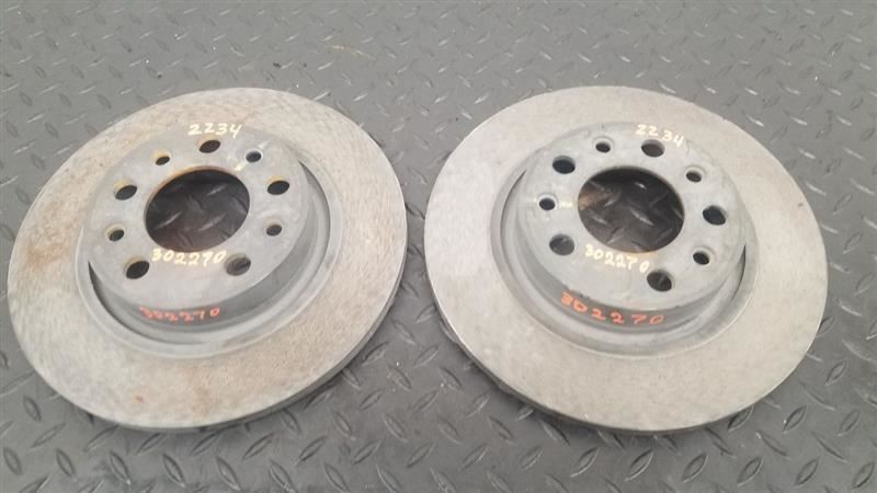 17-25 Jeep Compass Rear Brake Rotors Pair OEM 68249842AC