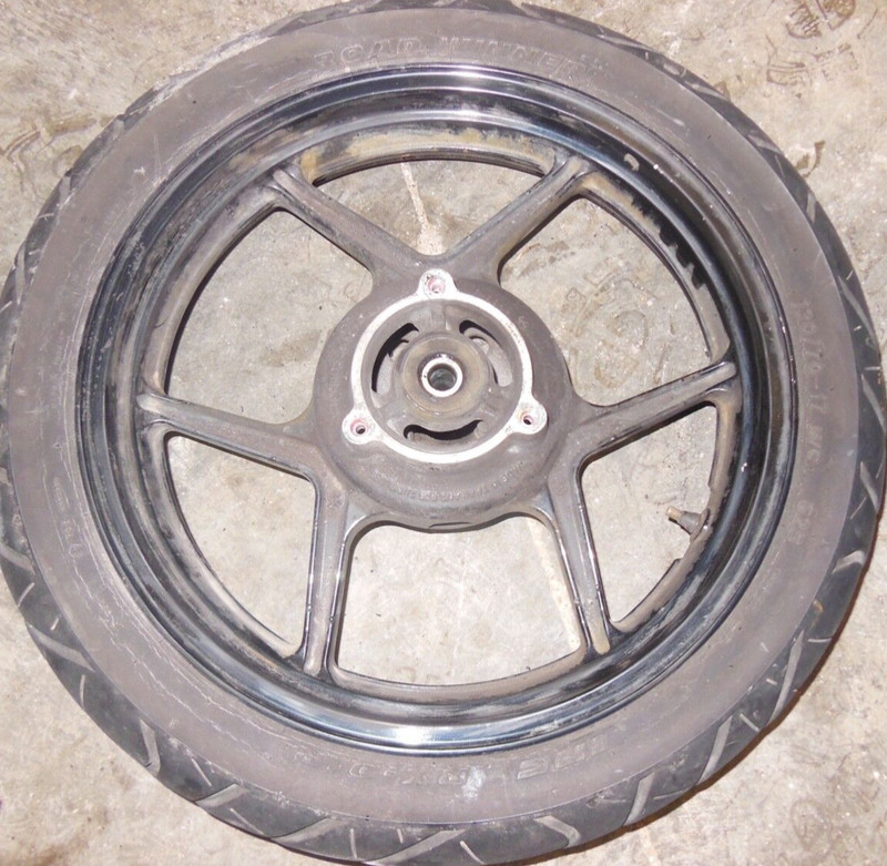 2012 Kawasaki Ninja EX250 EX 250 J EX250J Rear Rim Wheel Tire Back 130/70-17 #73