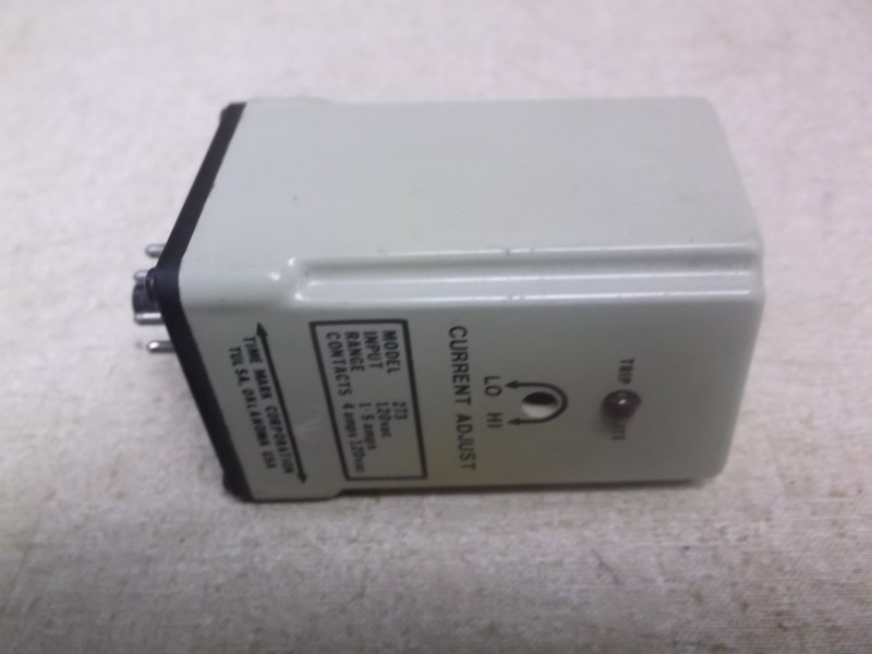 Time Mark Solid State AC Current Monitor Model 273 1-5 Amp *FREE SHIPPING*