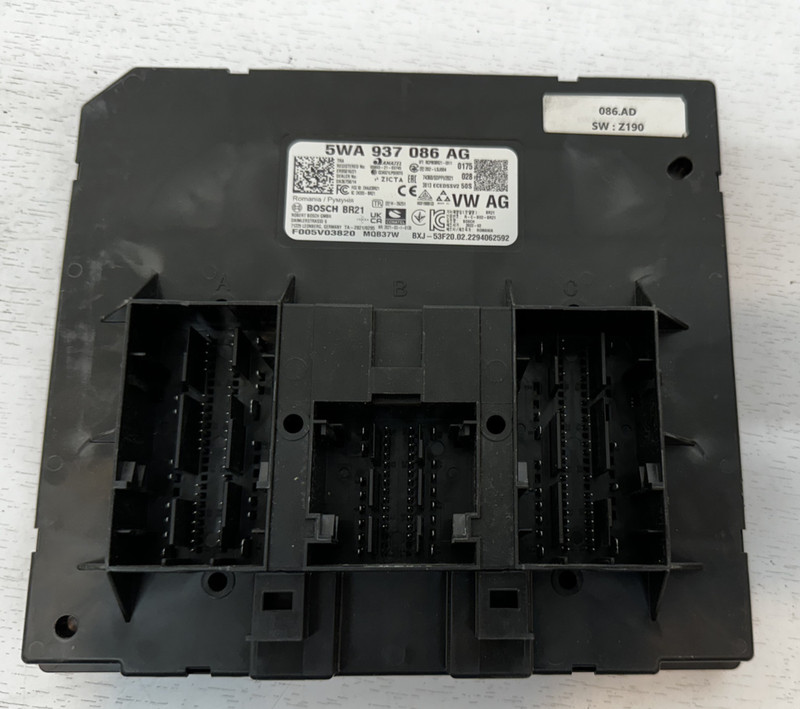2022-23 VW GOLF R / GTI HEADLAMP CONTOL MODULE OEM PART#5WA.937.086.AG