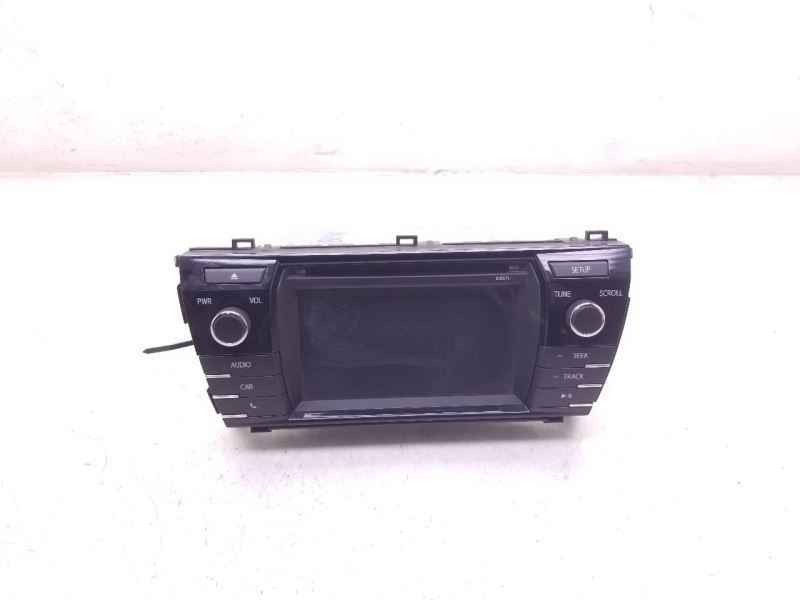 15-16 TOYOTA COROLLA S RADIO/STEREO RECEIVER AND DISPLAY UNIT ASSEMBLY