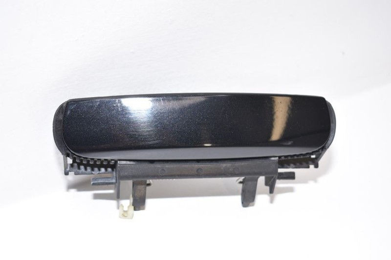 2002-2009 AUDI A4 SEDAN LH DRIVER SIDE REAR OUTER DOOR HANDLE BLACK, 5B5B BLK