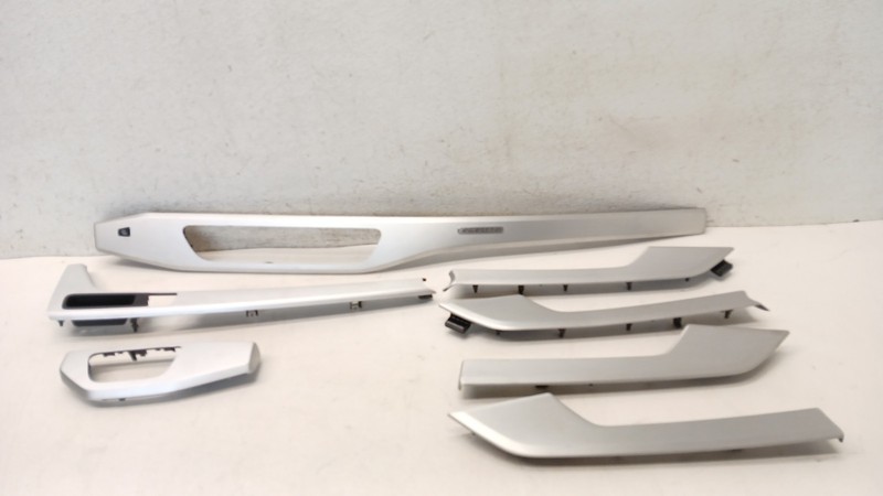 17-19 AUDI B9 A4 S4 SEDAN DASH PANEL TRIM ALUMINIUM DOOR LEFT RIGHT SET OEM 0815