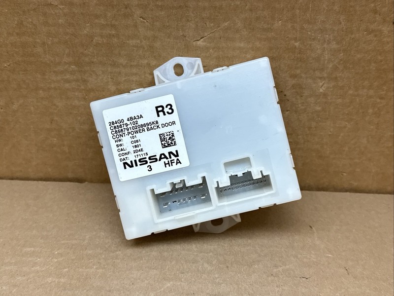 2017-2019 Nissan Rogue Rear Door Lift Gate Liftgate Control Module 284G0 4BA3A