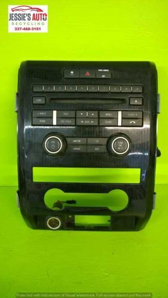09 FORD F150 FX4 5.4L AT 4X4 4DR RADIO CONTROL PANEL OEM 2153-21
