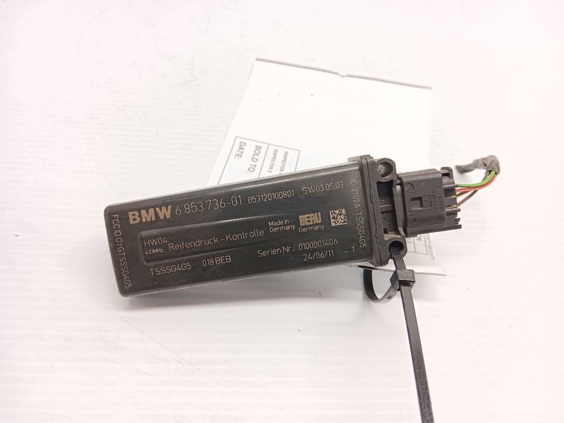 2012 BMW 328i F30 OEM TPMS RDC Tire Pressure Control Module 6853736 2012-2015