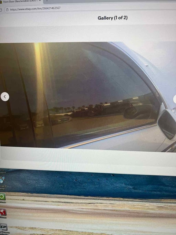 Front Door Glass/window LEXUS GS300 Right 98 99 00 01 02 03 04 05