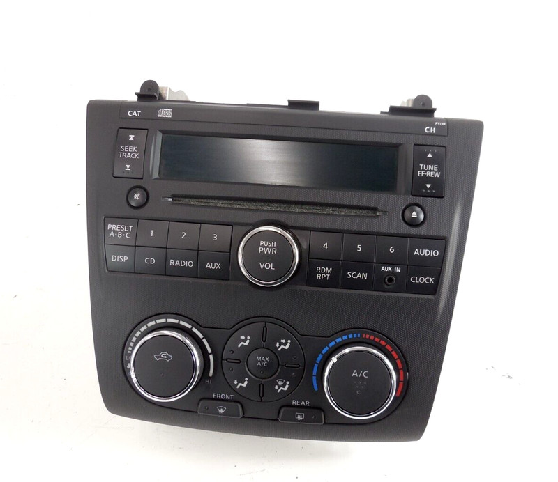 07-09 Nissan Altima AM FM Radio CD Disc Player Receiver Climate Control OEM
