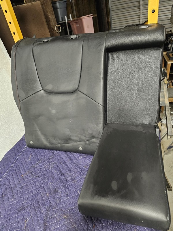 2008-2014 Subaru WRX Sedan Passenger Rear Right Seat Back LEATHEROEM 08-14