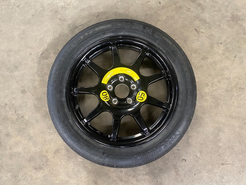 ⭐2019 KIA STINGER GT 4X18 EMERGENCY SPARE TIRE KUHMO WHEEL 135/80/18 OEM LOT2378