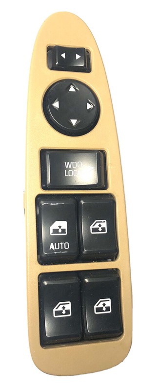 02 03 BUICK RENDEZVOUS "TAN" DRIVERS SIDE LEFT MASTER WINDOW SWITCH OEM 10422193