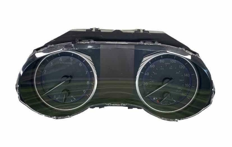 Infiniti Q50 instrument cluster 2014 2015 speedometer assy 3.7L OEM 248104HB0B