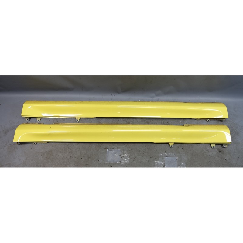 1997-2002 BMW Z3 6cyl Roadster Coupe Skirt Rocker Panel Pair Dakar Yellow OE