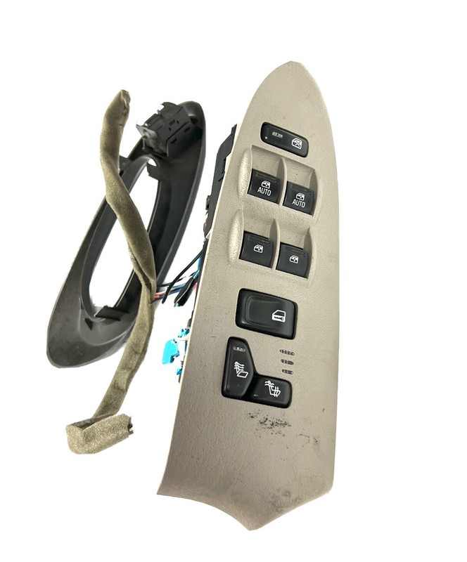 2006 2009 Chevy Trailazer Window Switch Front Left Master Gray 25867001 OEM 2008