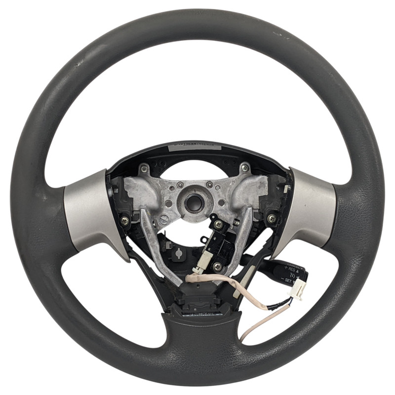 09-10 Toyota Corolla Matrix Gray Steering Wheel W/ Cruise Control 4510302120 OEM
