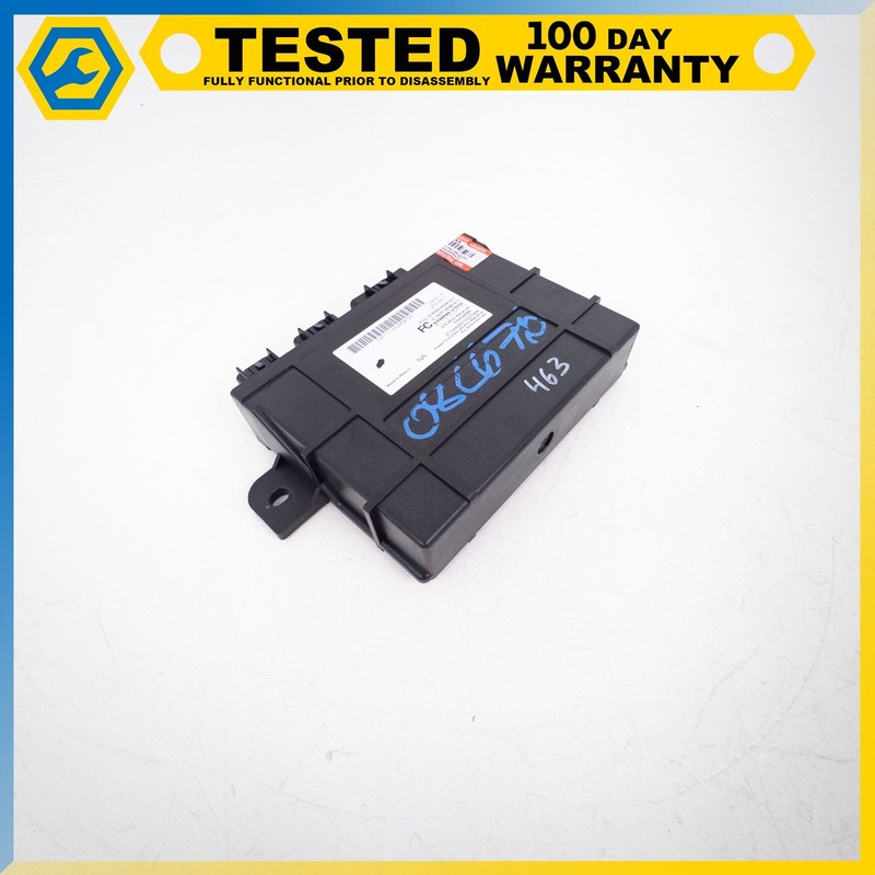08-09 CHEVROLET CORVETTE C6 ANTI SHEFT LOCKING DOOR CONTROL MODULE UNIT OEM