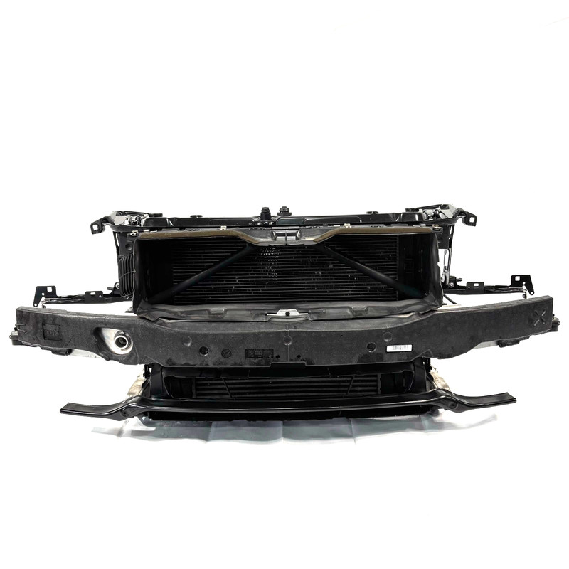 📌 12-16 BMW 328i F30 FRONT CLIP AC INTERCOOLER RADIATOR CORE SUPPORT W/ FAN OEM