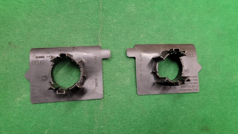 2019 2020 2021 AUDI TT S LINE Rear Bumper Parking Sensor Holder Brackets OEM