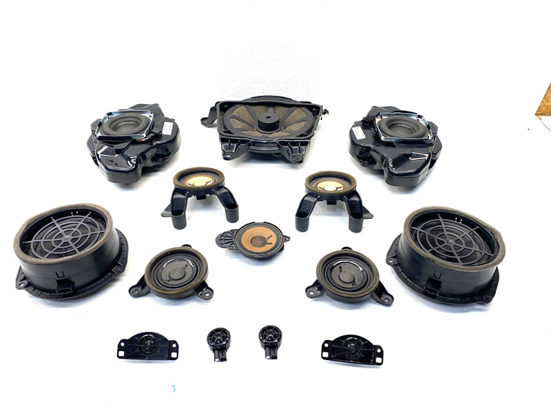 11-14 AUDI A8 L QUATTRO DOOR SPEAKER LEFT AND RIGHT FRONT / REAR OEM #A0.42