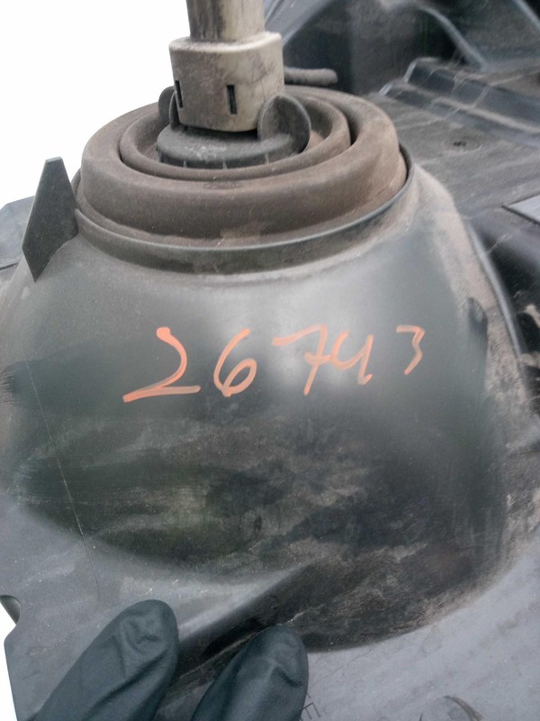 2013 Ford F350SD Pickup Left Headlight Assembly - Usable, One Mount Broken