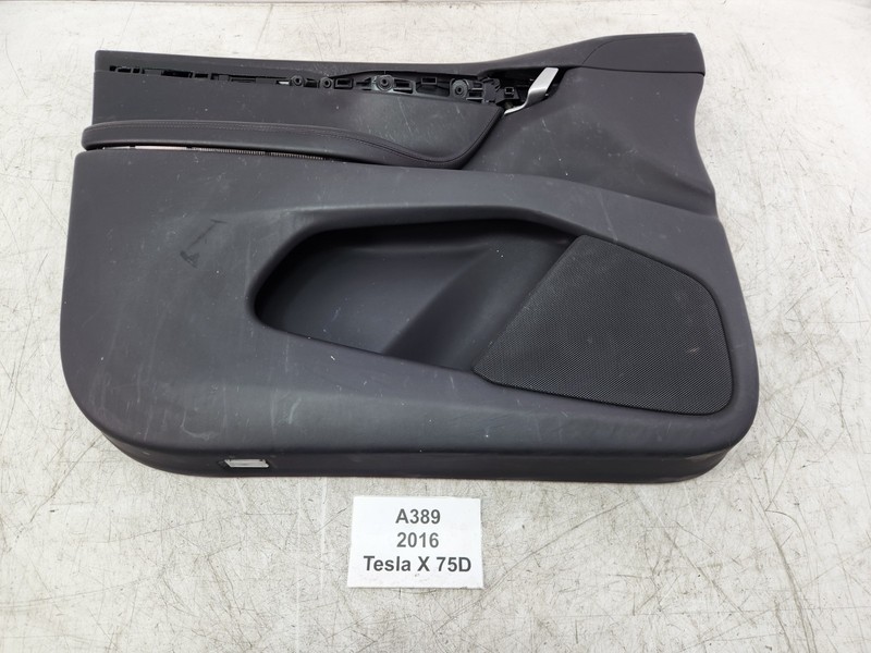 ✅ 2016-2020 OEM Tesla Model X Front Left Driver Side Door Panel Trim Card Black*