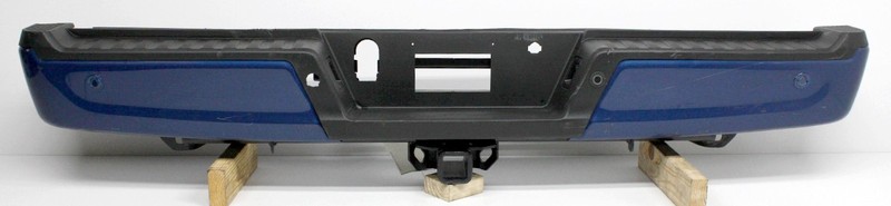 OEM Rear Bumper Assembly For Ford F150 Blue ML34-17A894-FA5LCS Scratches