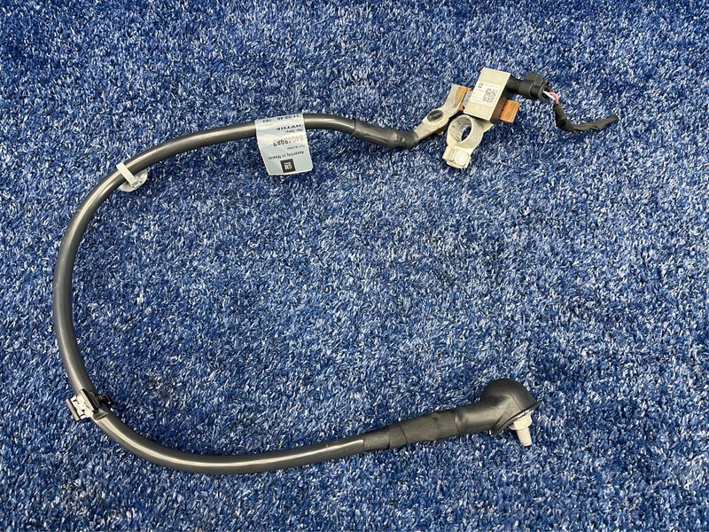 2016–2018 Cadillac CT6 Battery Negative Cable w/ Battery Monitor Sensor OEM