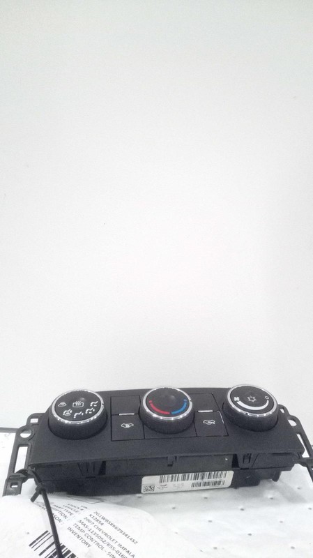 2007 Chevrolet Impala A/C Selector Switch OEM Brown 655-01601 Used 211K Miles