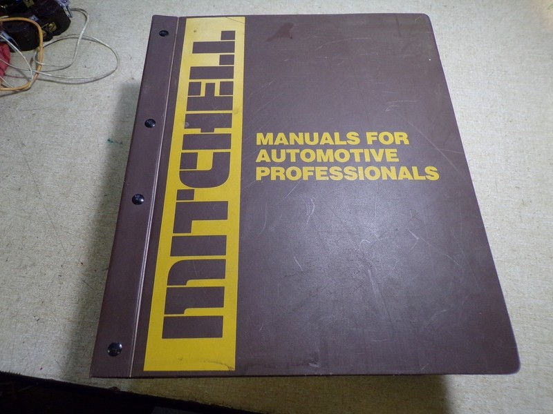 Mitchell 1983-85 Tune Up Service & Repair Domestic Cars Volume 1