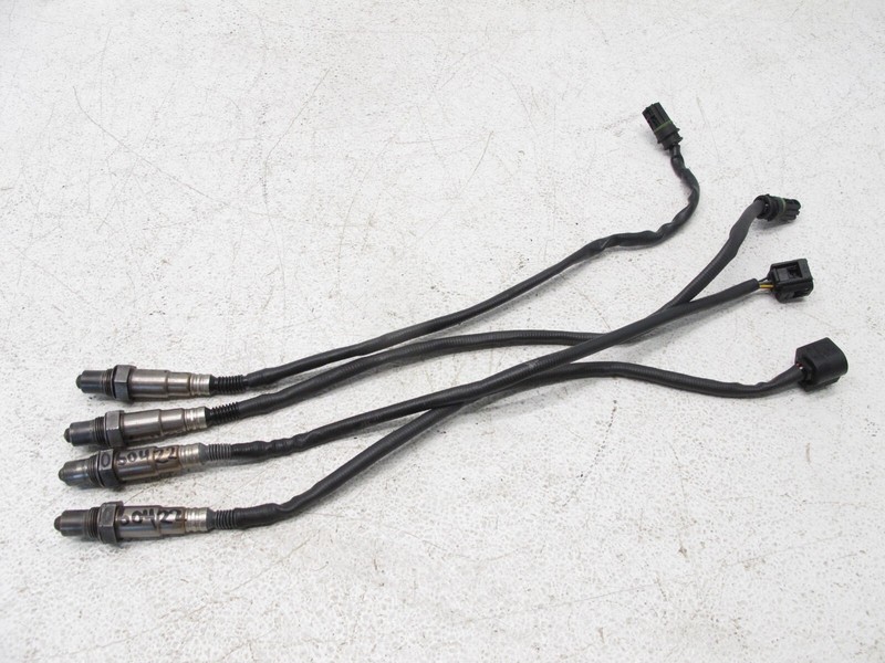 08-19 BMW E70 X5 E71 X6 4.4 FRONT REAR O2 OXYGEN LAMBDA SENSOR SET OEM 060422