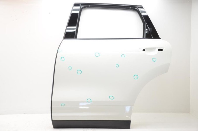 2011-2018 Porsche Cayenne 4.8L White Driver Left Rear Door Shell