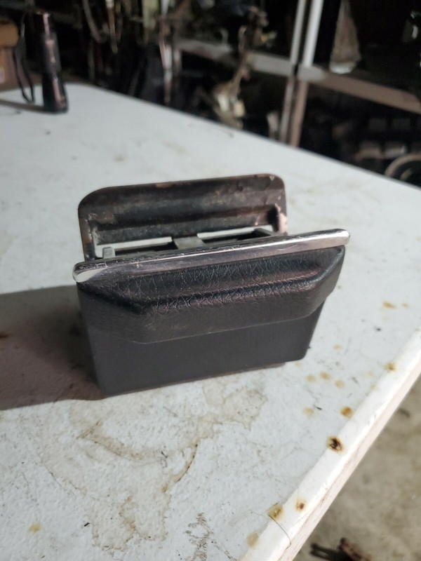 Mercedes-Benz OEM W114 W115 Front Console Ashtray Black 250 W/housing