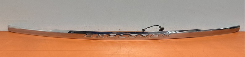 11-15 Explorer Chrome Rear Decklid Trunk Lid Trim Bezel OEM Factory W/O CAMERA