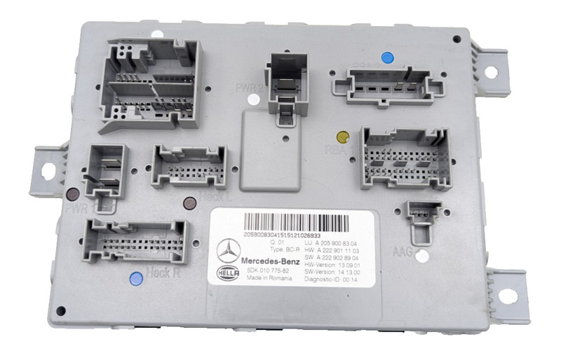 15-18 Mercedes W205 C300 C400 C350e Rear Trunk SAM Control Module 2059008304
