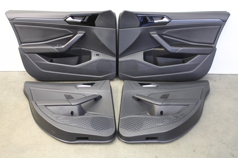 VW Jetta GLI Black Illuminated Door Panels Trim Vinyl Genuine Oem 2019-2023