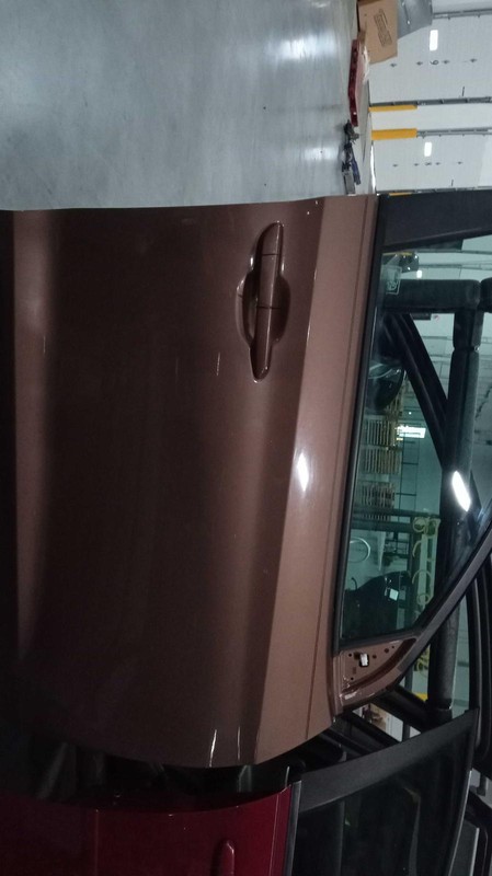 2016 Hyundai Tucson Right Front Door Tan OEM Used 122K Miles