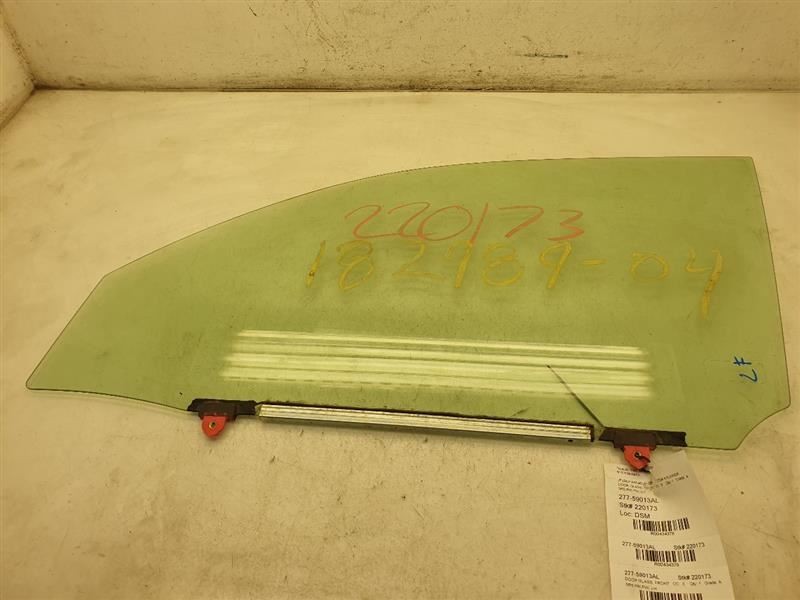 Driver Front Door Glass Ultraviolet Green Tint Fits 03-05 4 RUNNER