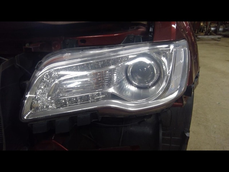 Driver Headlight Chrome Bezel Halogen Bi-functional Fits 15-23 300 1707033