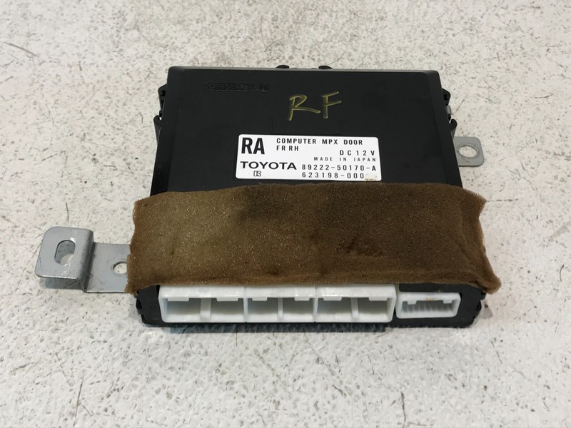 01-03 LEXUS LS430 FRONT RIGHT PASSENGER MPX DOOR COMPUTER MODULE 89222-50170