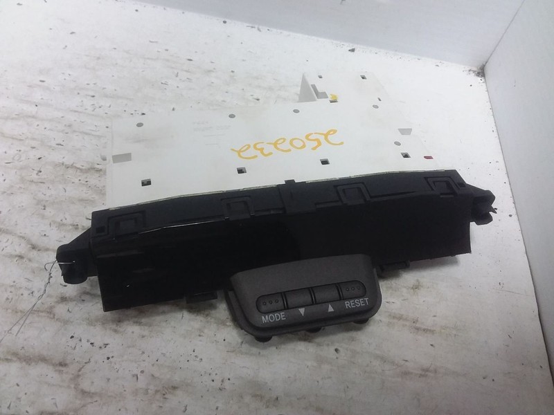 Clock Information Display Screen 2007 Lexus GX470 83290-60272