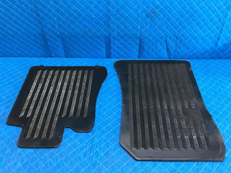 1993 MERCEDES 500 SEL WEATHER RUBBER FLOOR MATS OEM